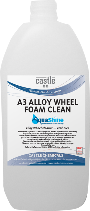 Aquashine A3 Alloy Wheel Cleaner **