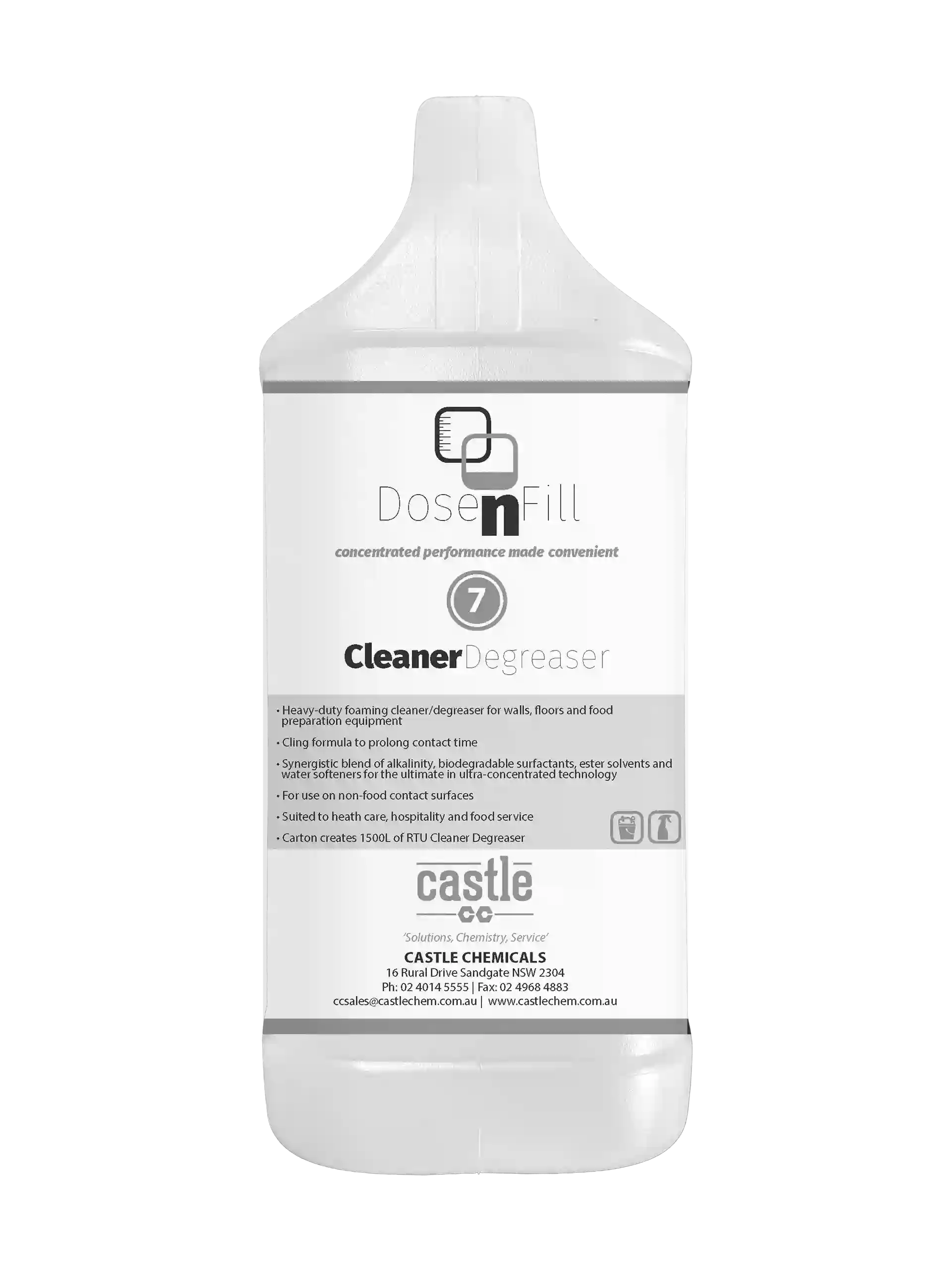 Dose N Fill Cleaner Degreaser