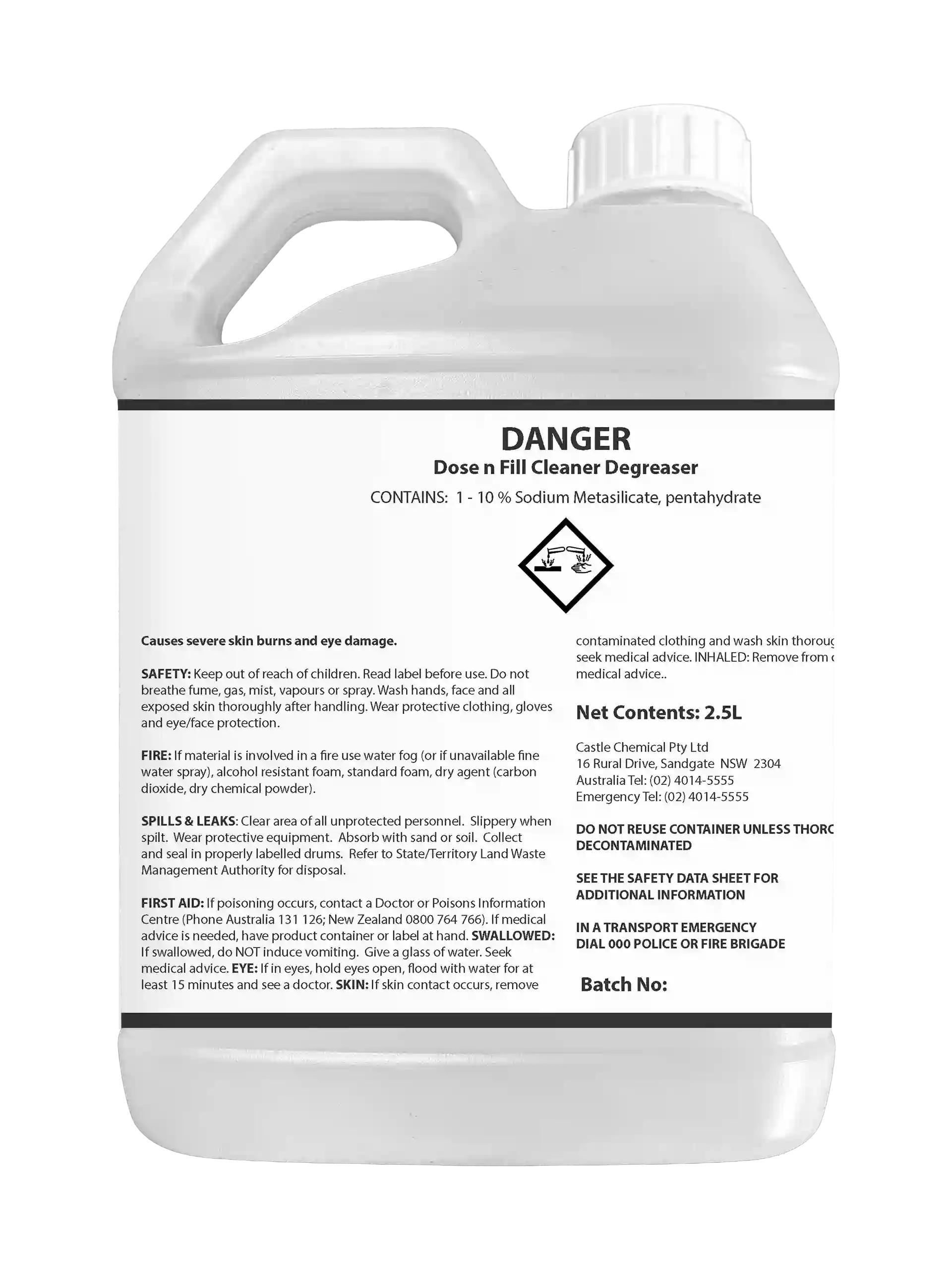 Dose N Fill Cleaner Degreaser - Image 2