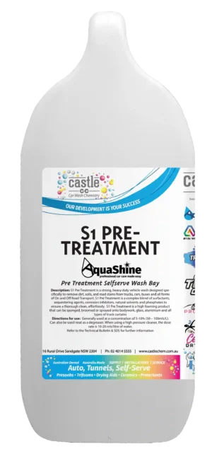 Aquashine S1 Pre Treatment/Soak