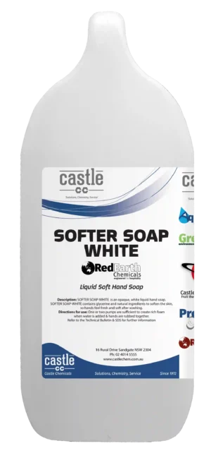 Softer Soap White Red Earth