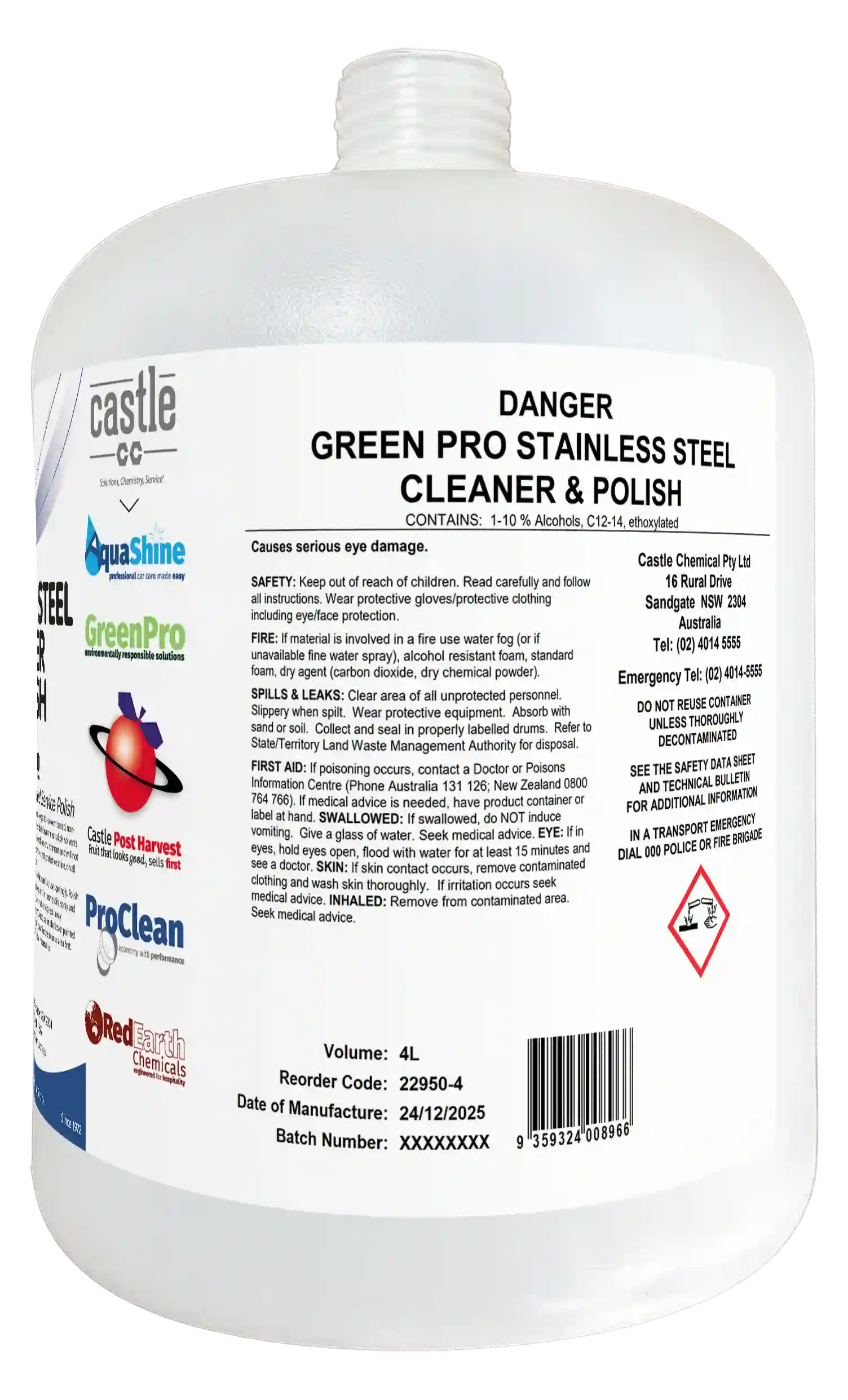 GreenPro Stainless Steel Cleaner - Image 2