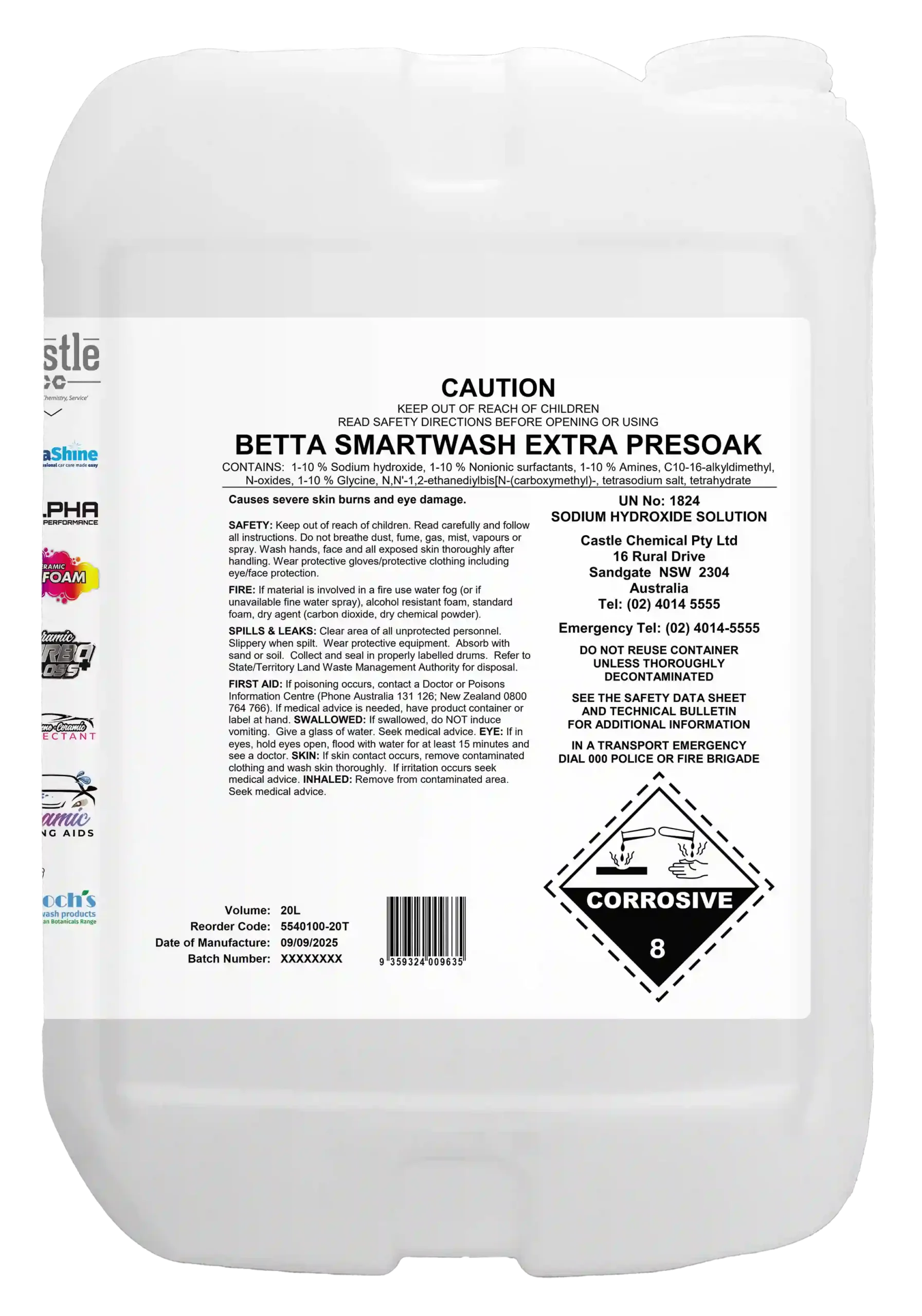 Betta Smartwash Extra Presoak - Image 3