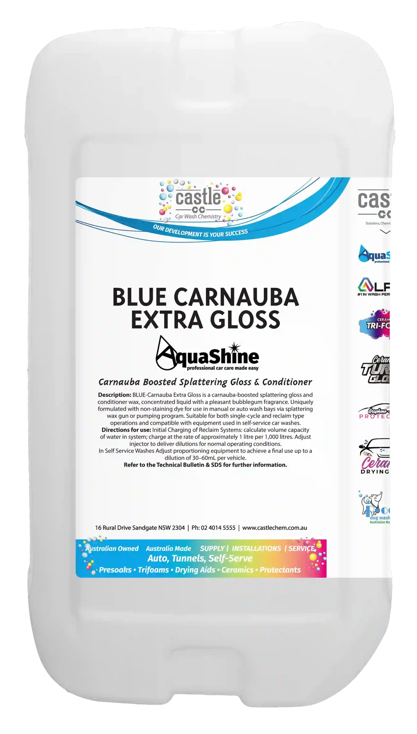 Carnauba Extra Gloss Blue