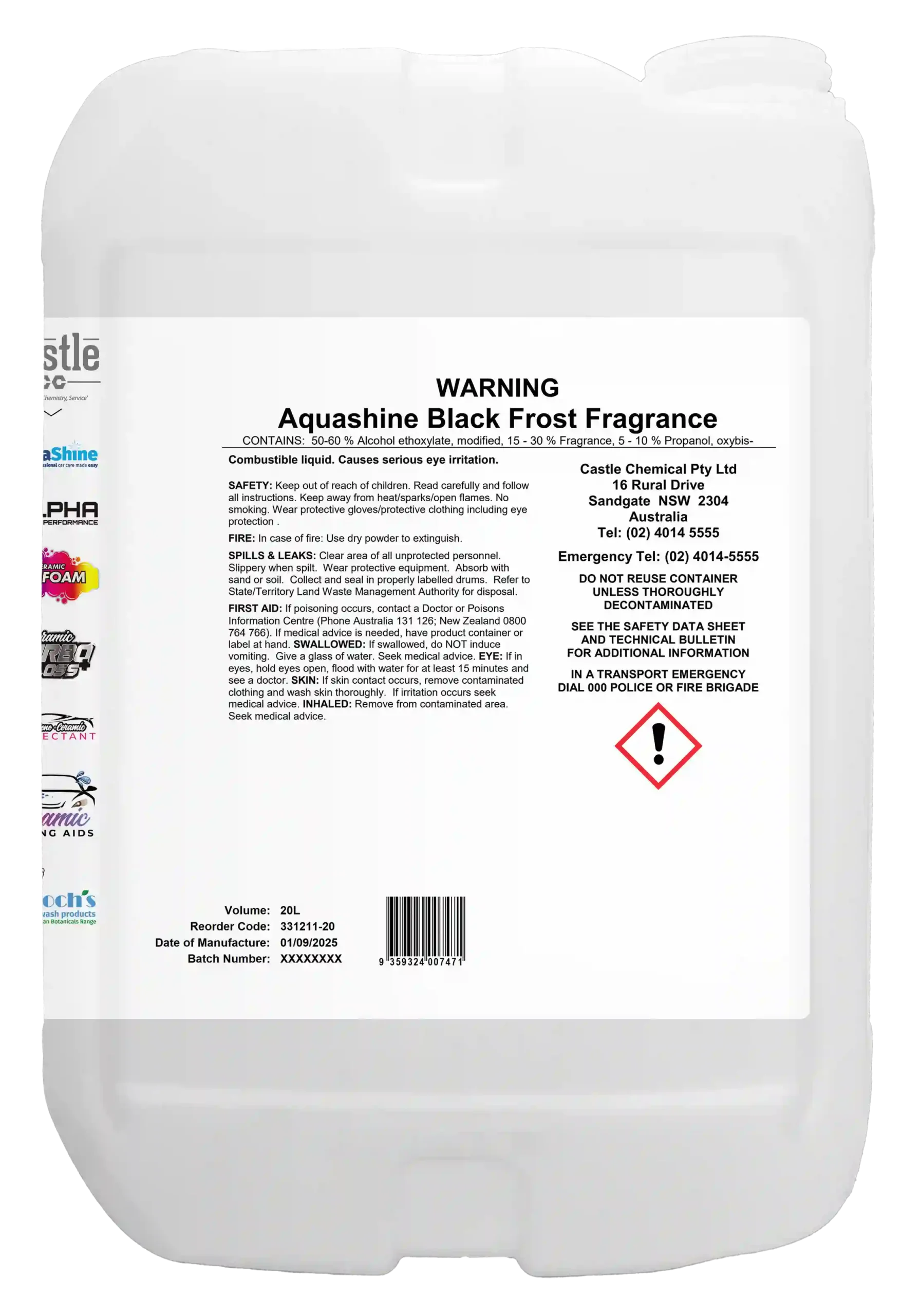 In Car Fragrance Black Frost - Image 5