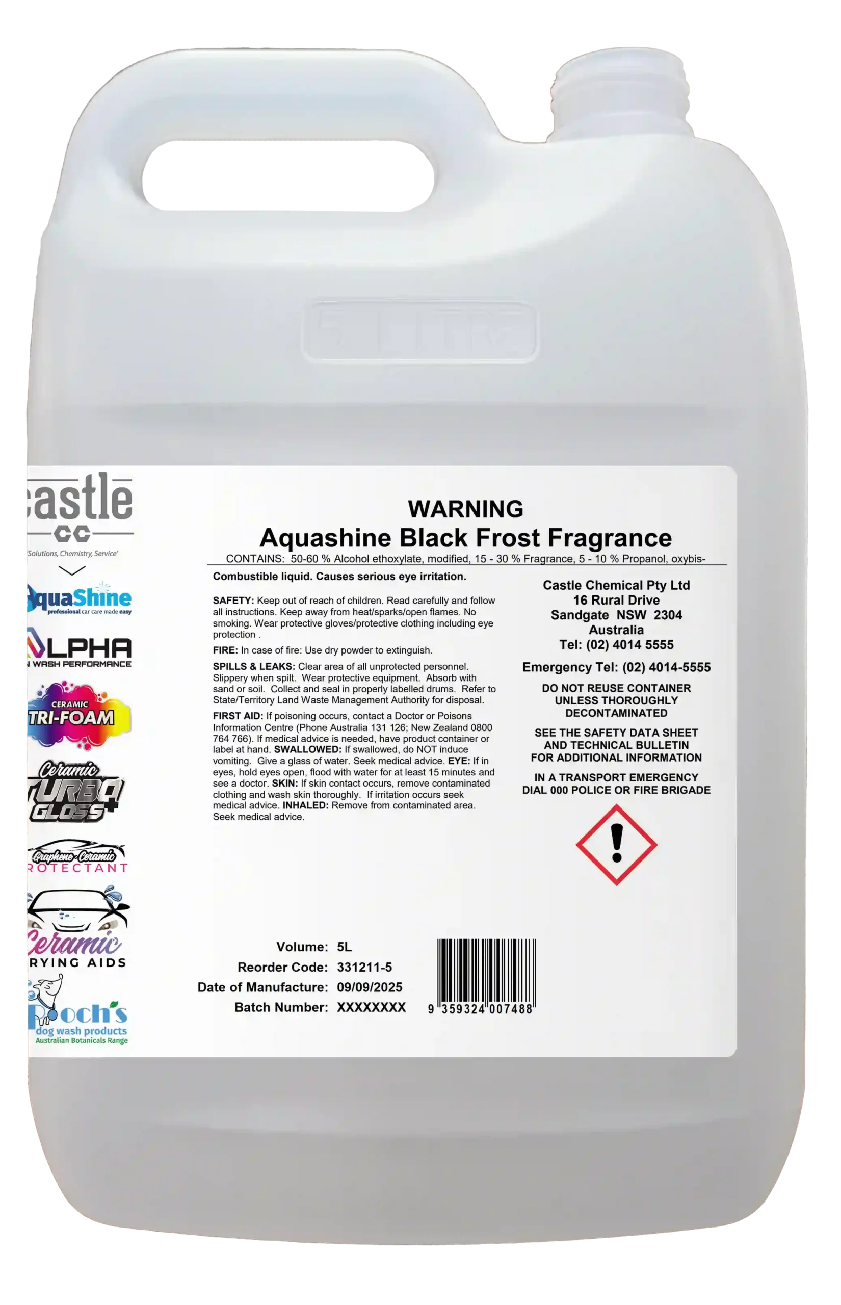 In Car Fragrance Black Frost - Image 2