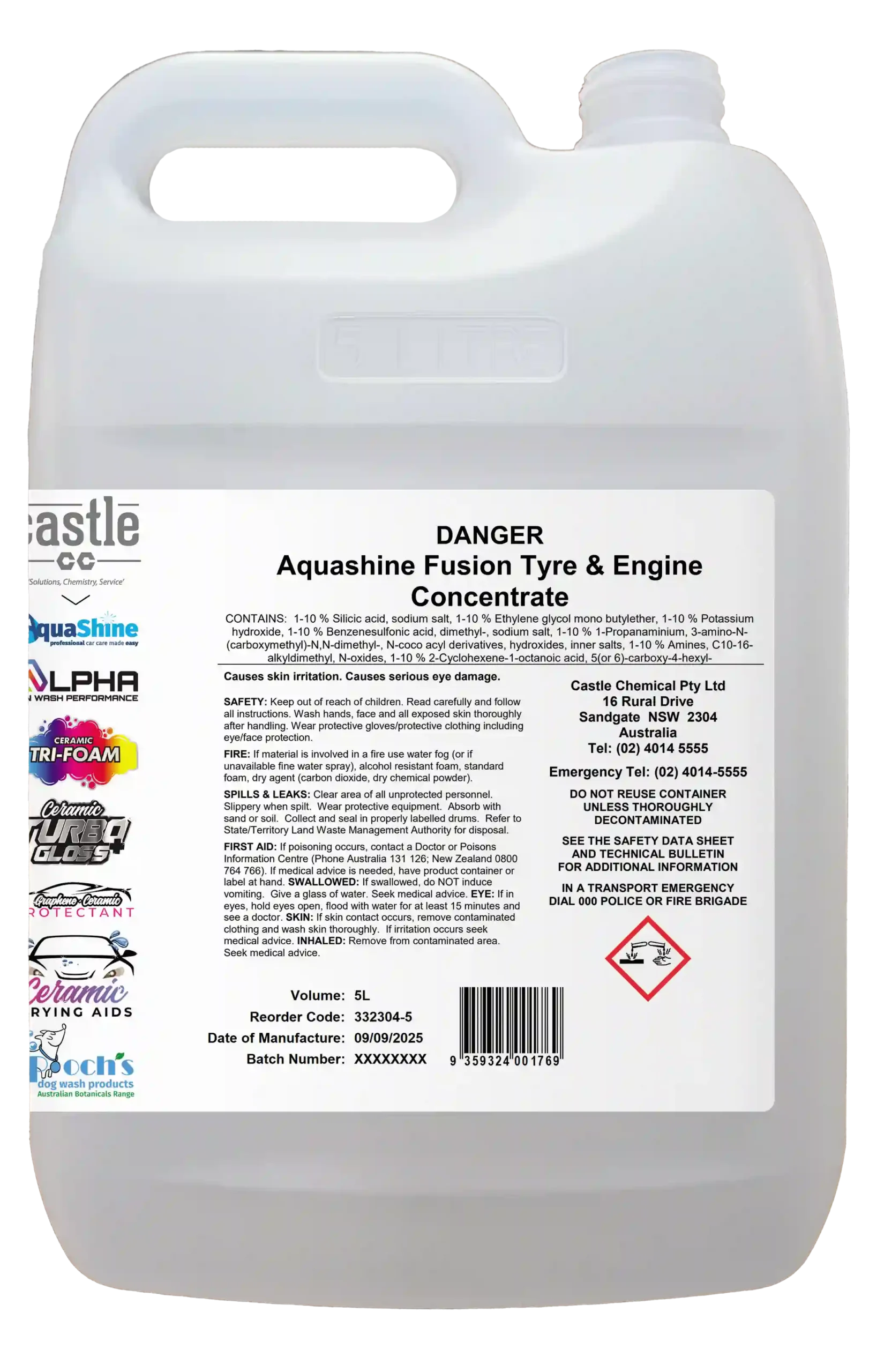 Aquashine Fusion Tyre & Engine - Image 6