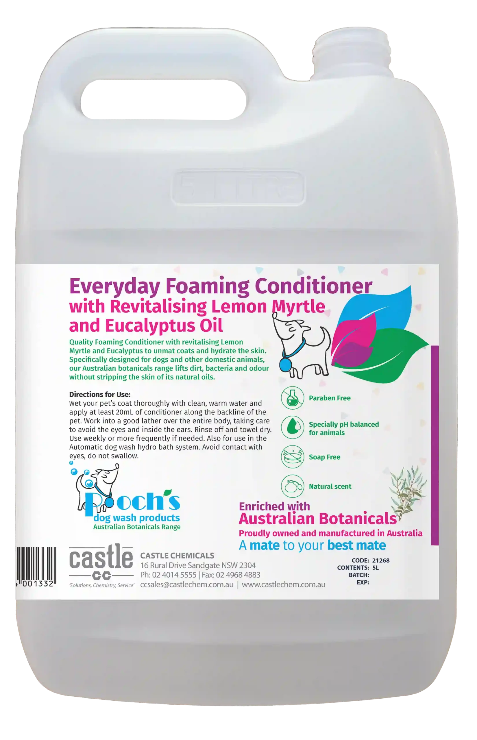 Pooch's Everyday Foaming Conditioner - Image 2