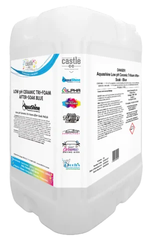 Aquashine Low pH Ceramic Trifoam After-Soak Blue **