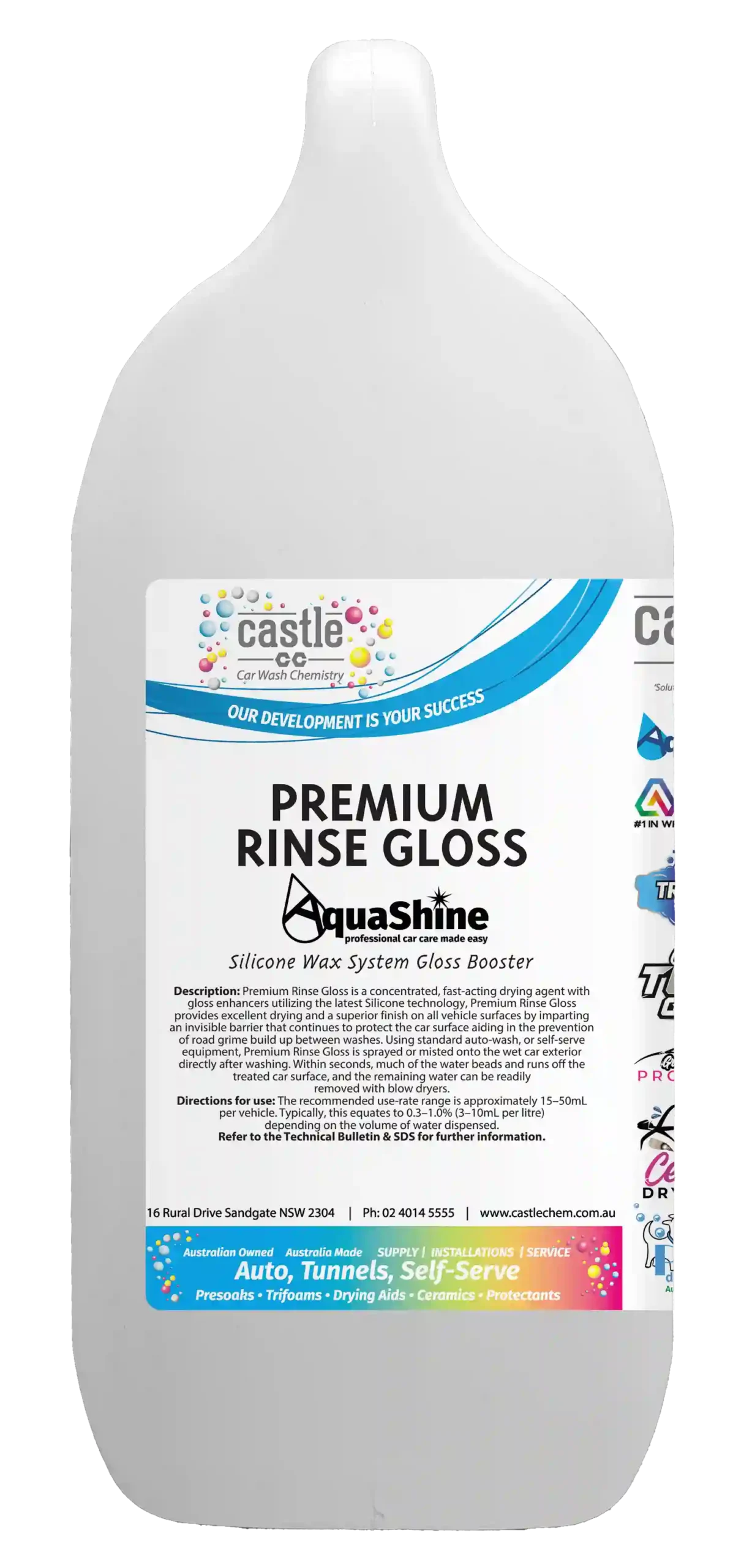 Aquashine Premium Rinse Gloss (PRG)