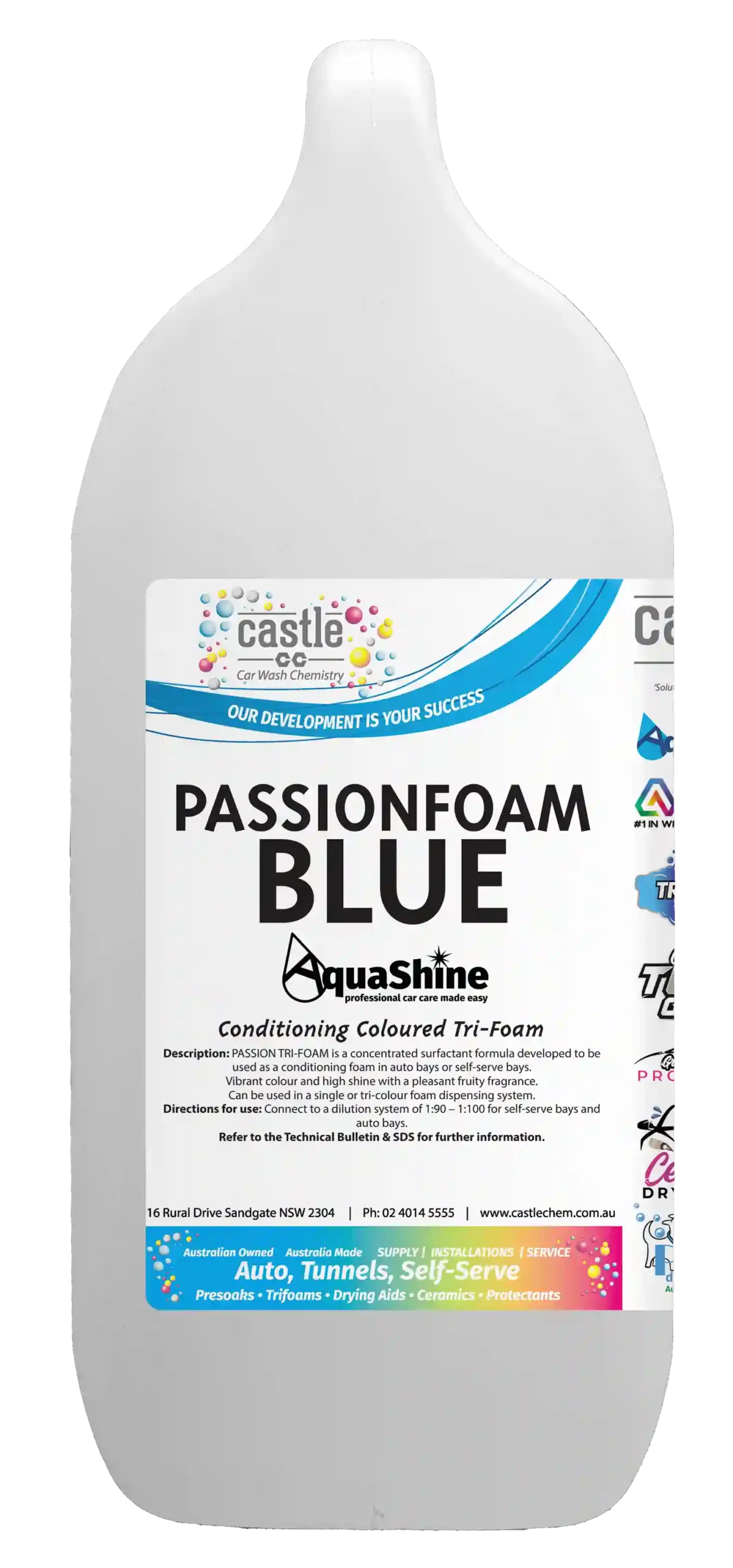 Passionfoam Blue