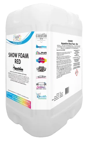 Aquashine Show Foam Red