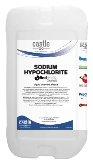 Sodium Hypochlorite Red Earth