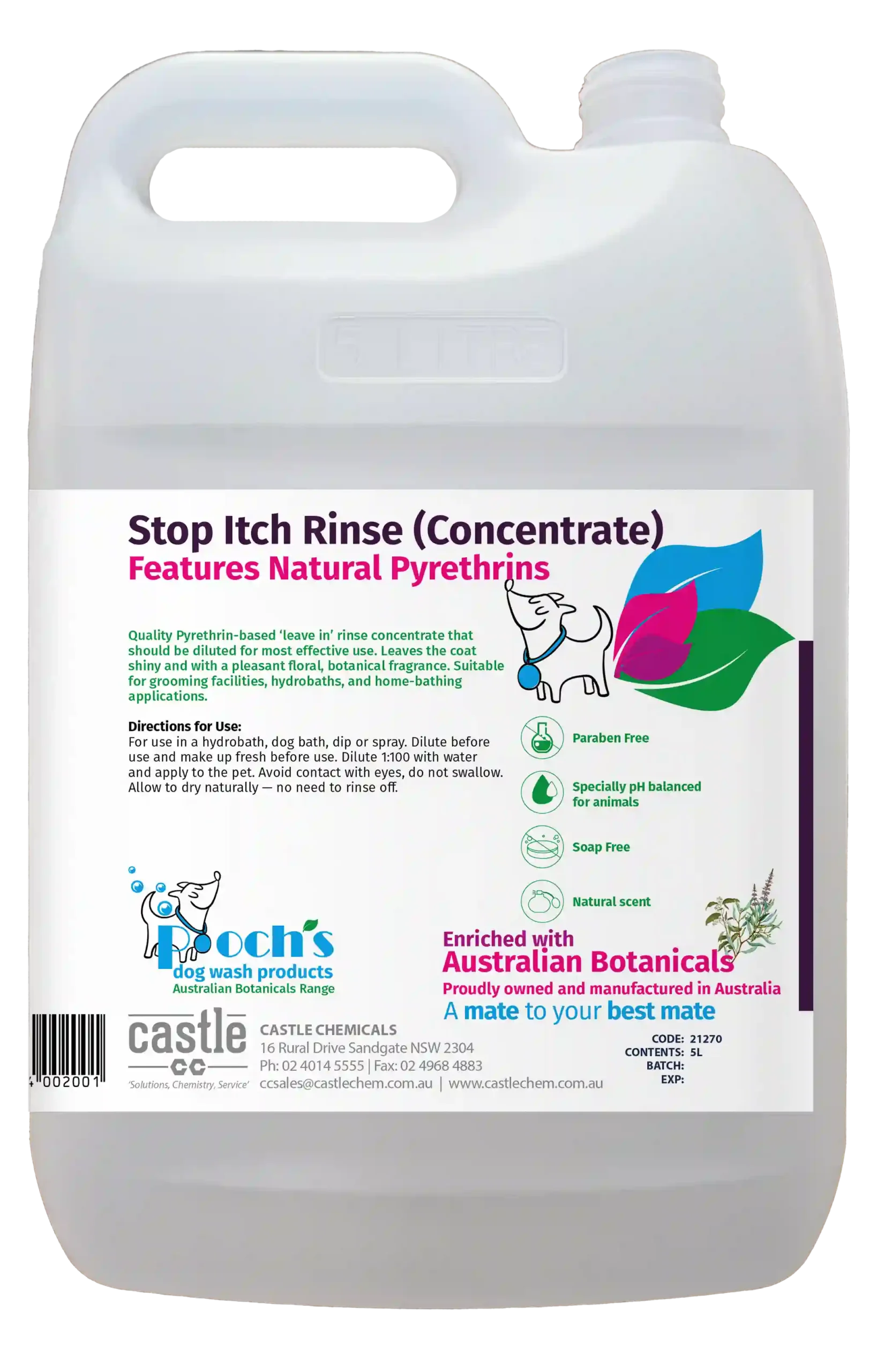 Pooch's Stop Itch Rinse - Image 2