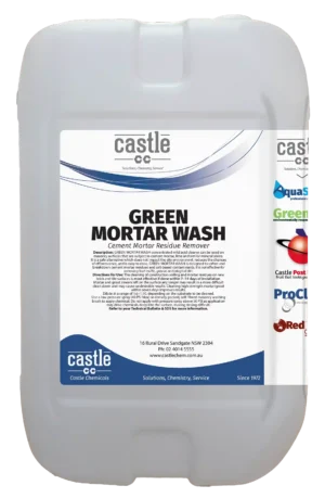 Green Mortar Wash